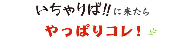 いちゃりば！！に来たらやっぱりコレ！